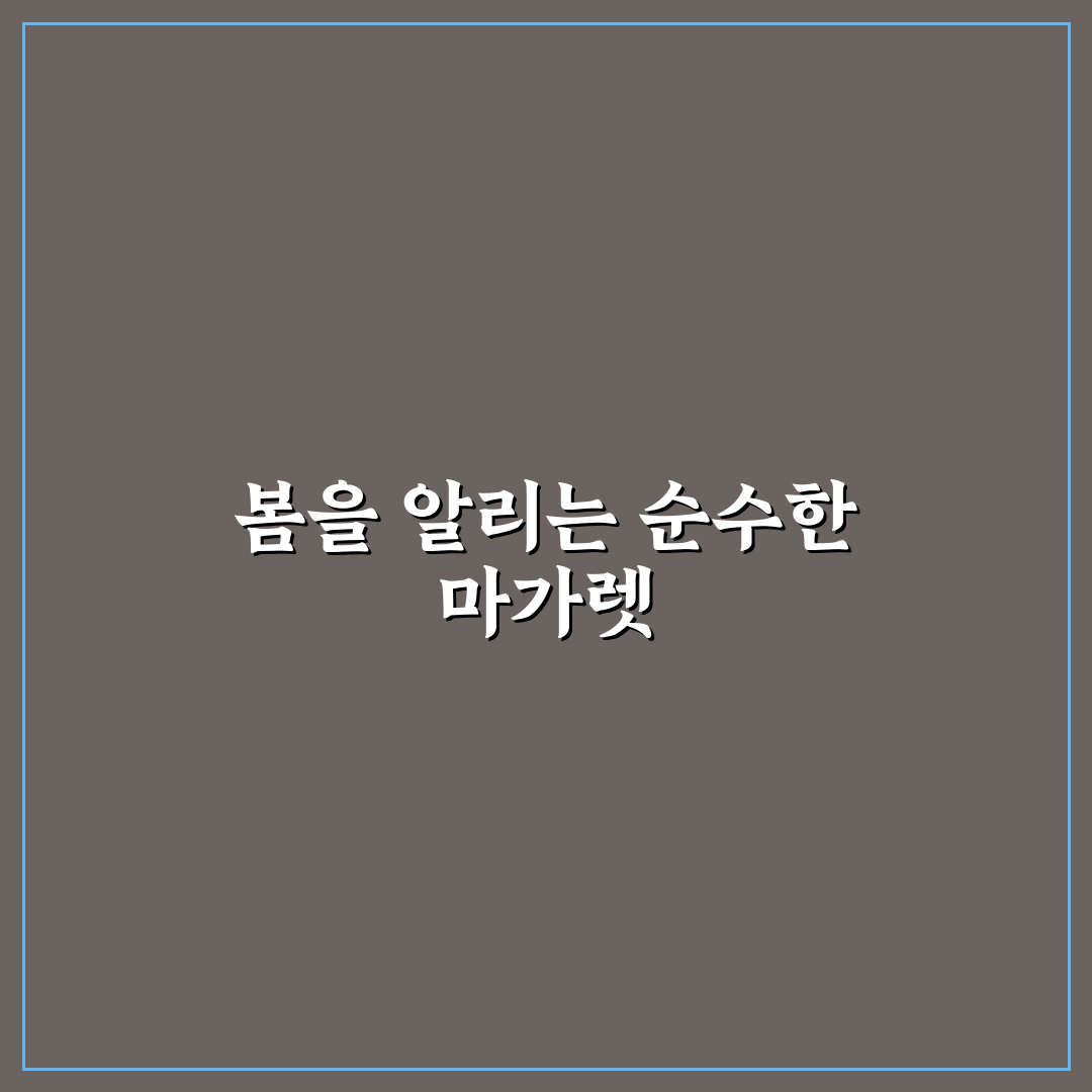 마가렛 꽃 피는 시기 직접 알아보니 달라진 점들