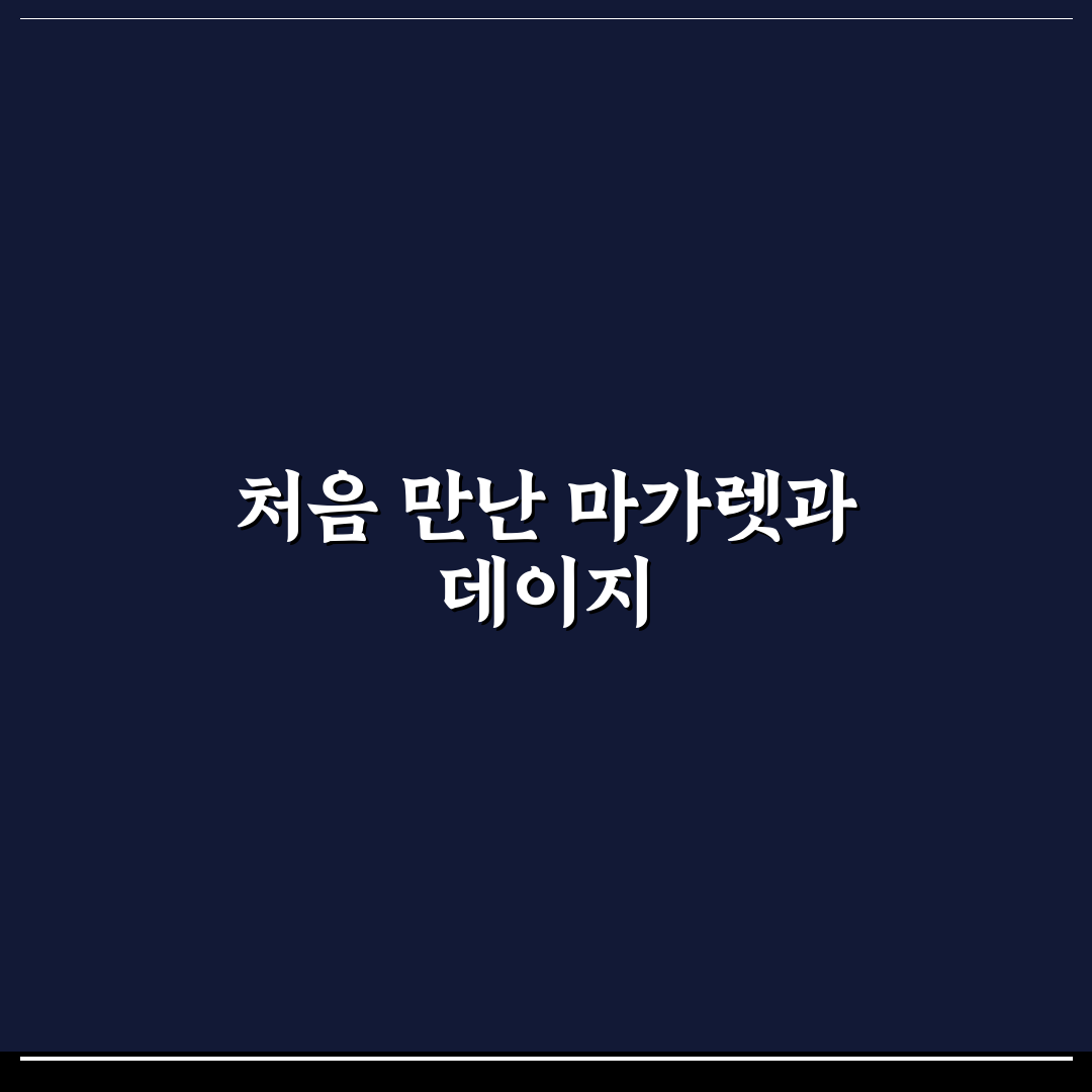 마가렛 꽃 데이지 차이 직접 알아보니 헷갈리는 점