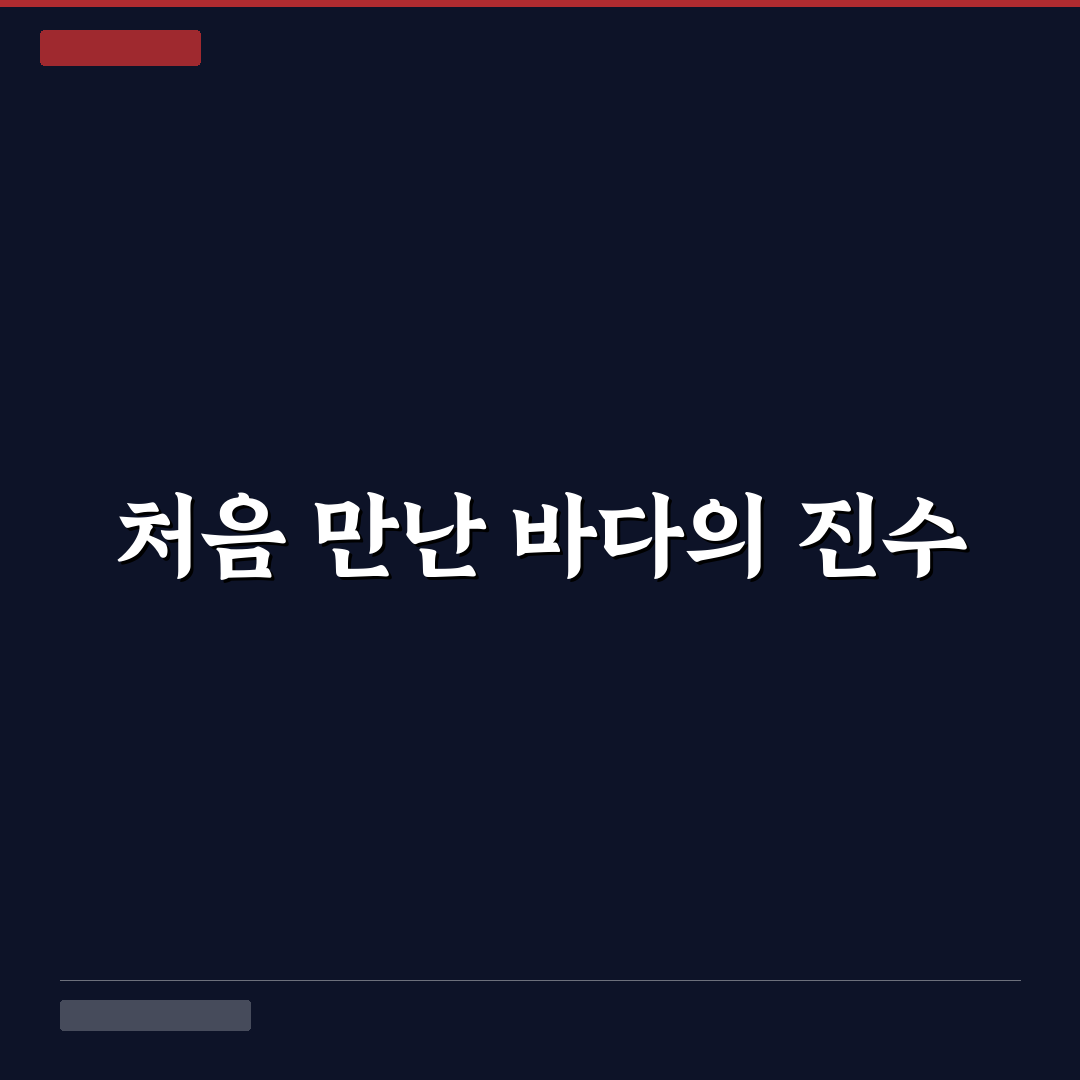 서천 섬마을 횟집 방문 후기, 신선함과 분위기 솔직히