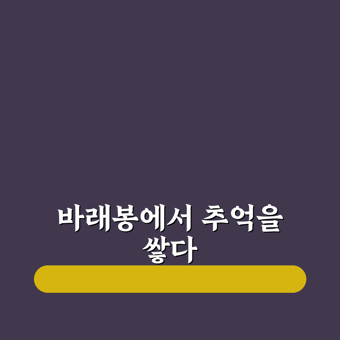 바래봉 요정샷 찍는법, 직접 가보니 느낀 점들