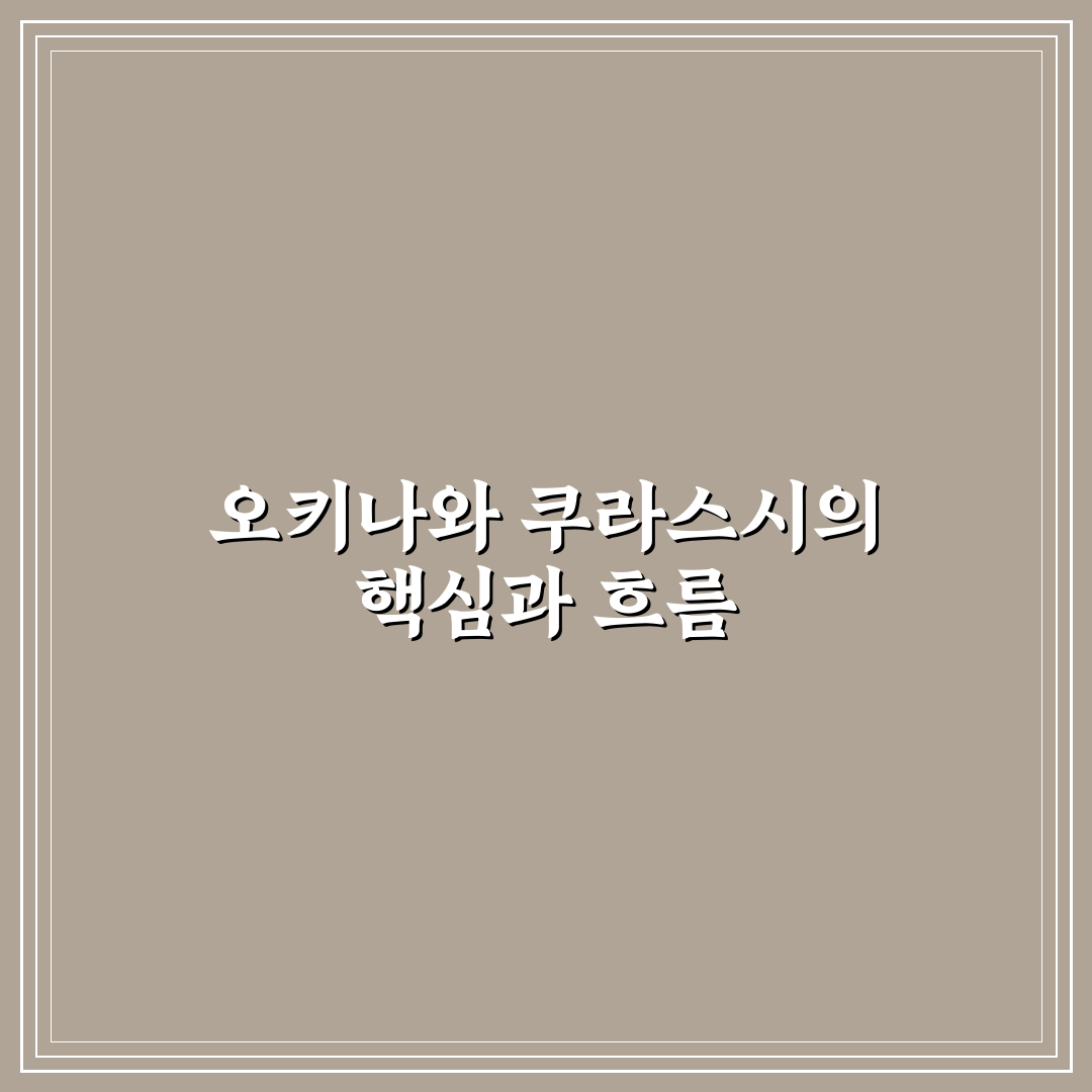 오키나와 쿠라스시 비교와 분석으로 보는 방문 가이드