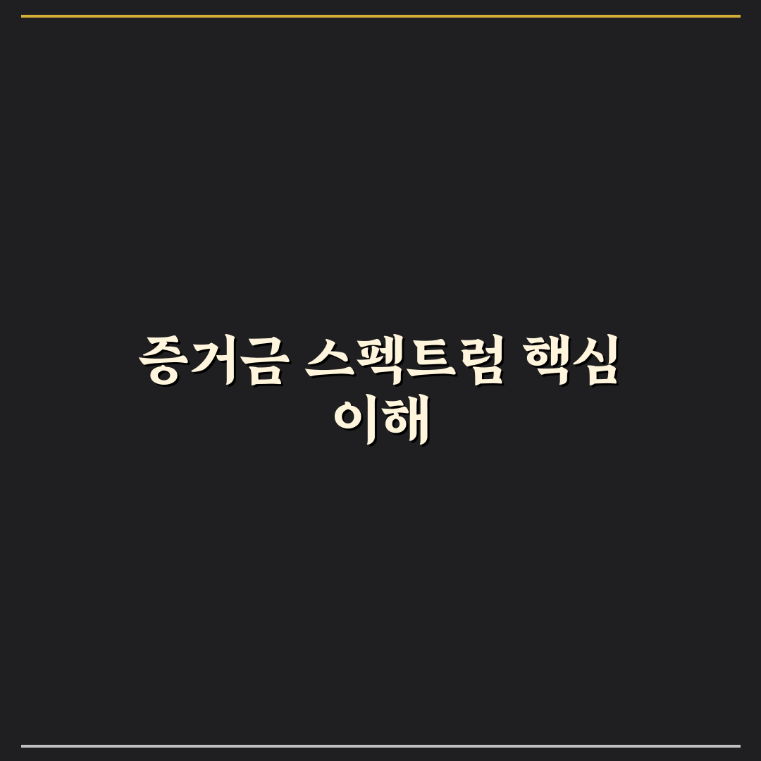 증거금 스펙트럼 분석과 투자 판단 체크포인트 총정리