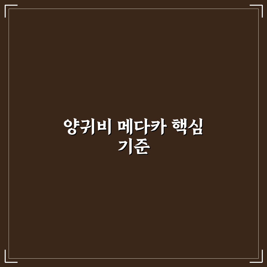 양귀비 메다카 수질과 성장 환경 5가지 기준 비교 분석