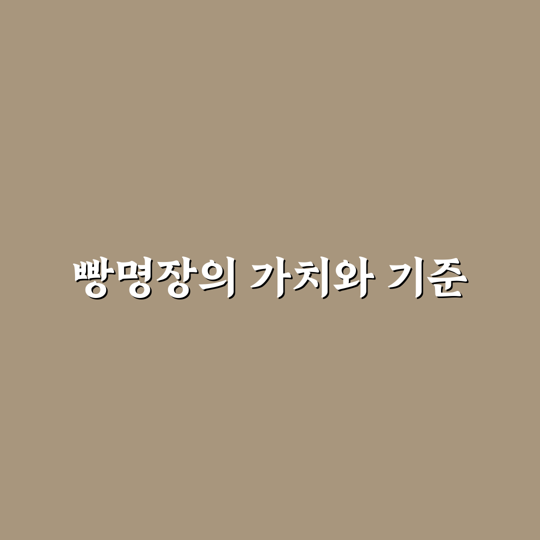 빵명장 외대 비교와 총정리 가이드 5가지 체크포인트