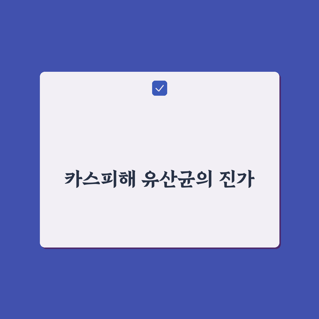 카스피해 유산균 효과와 성분 비교 분석 가이드