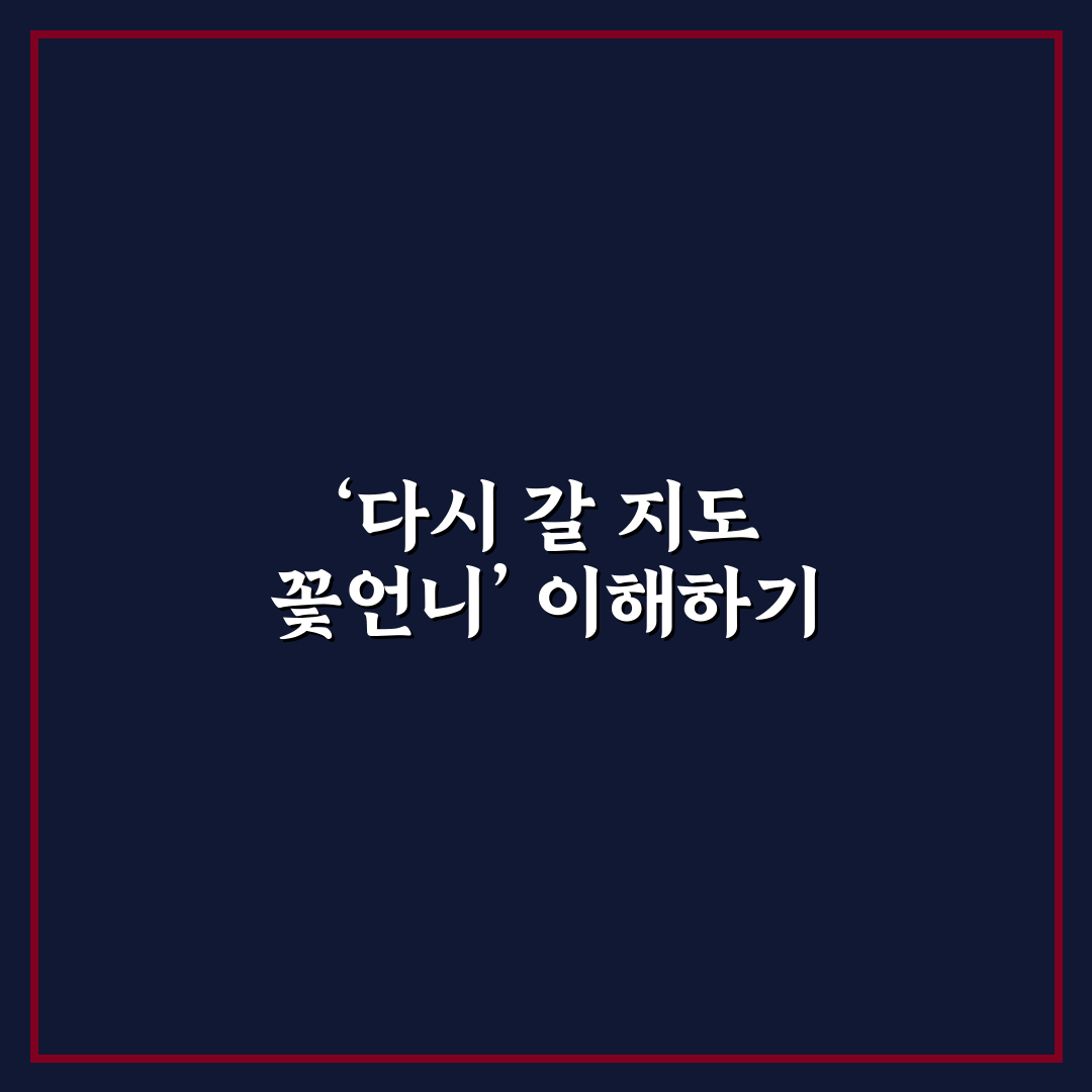 다시 갈 지도 꽃언니 선택을 위한 5가지 기준 비교 분석