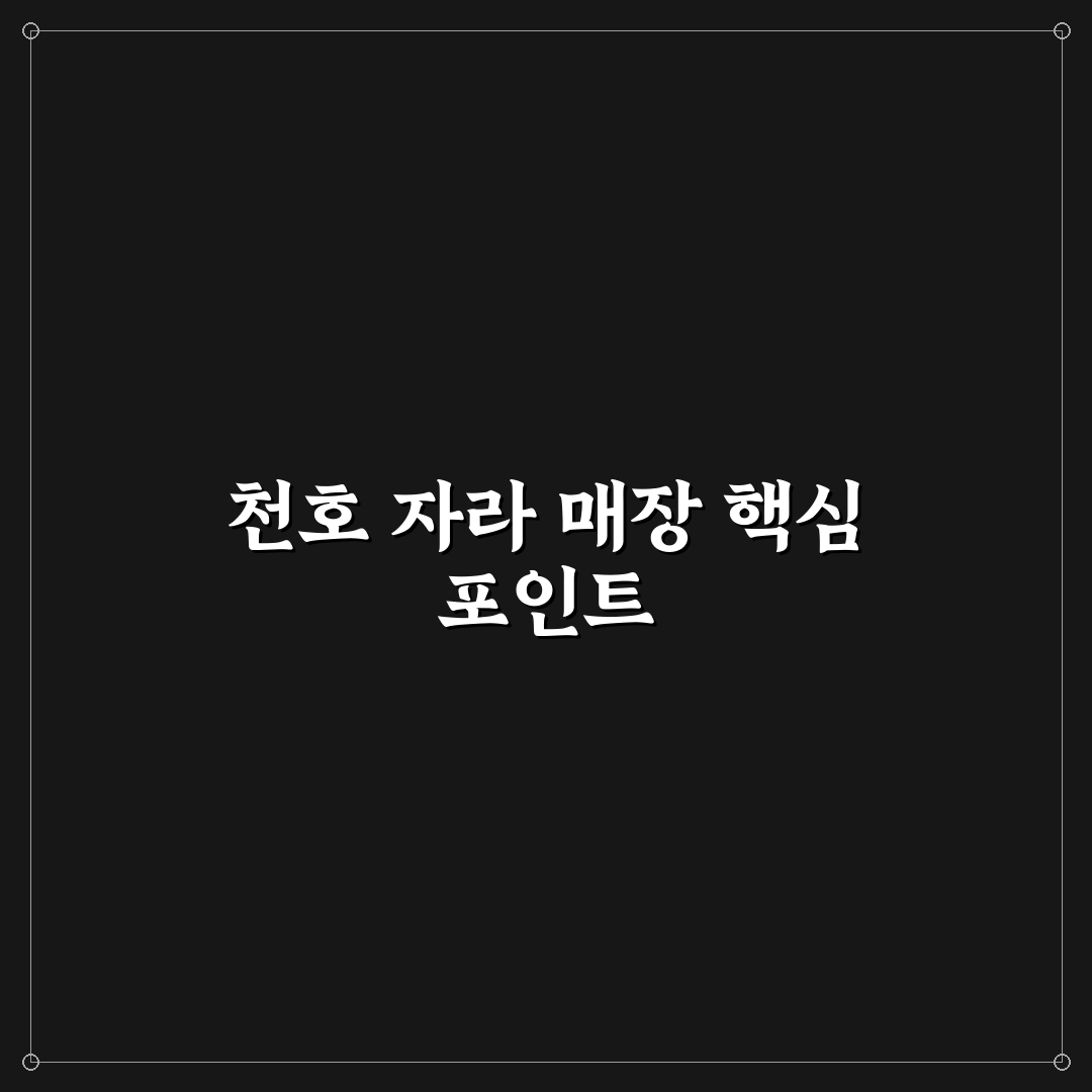 천호 현대백화점 자라 매장별 비교와 쇼핑 가이드 총정리