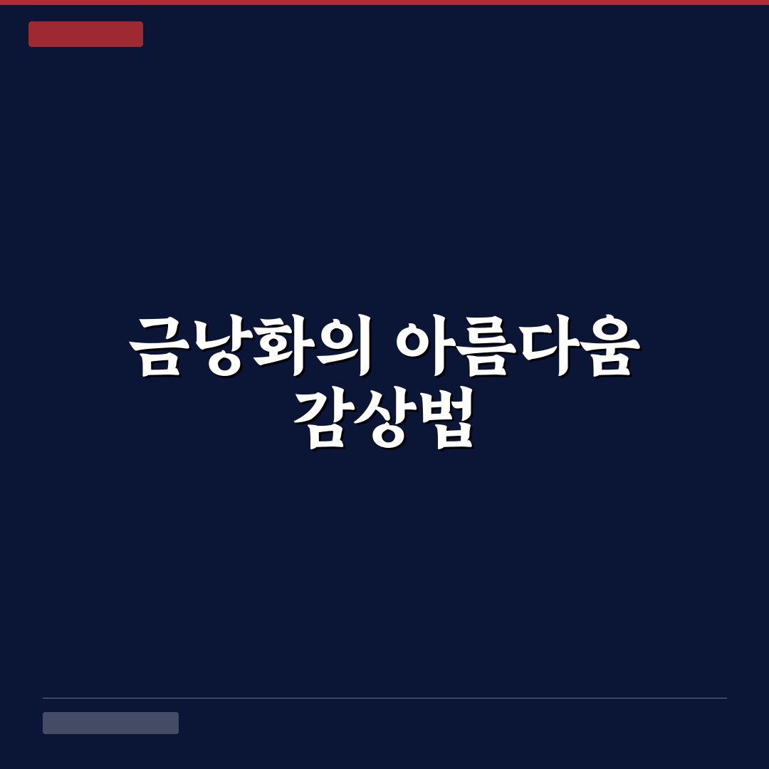 금낭화 포토 촬영 가이드와 5가지 체크포인트 분석